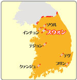 スウォン地図